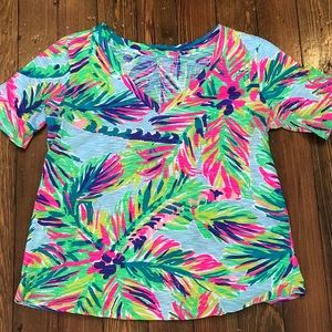 Lilly Pulitzer V-neck Shirt!